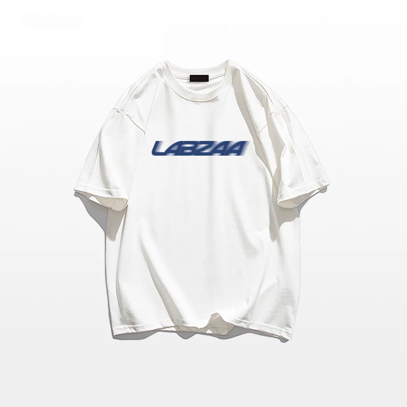 Y2k Chrome print – Summer Creative Letter Printed T Shirts For Men High Street