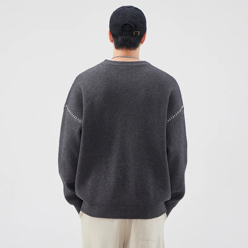 retro street knitwear, high-street look, trendy streetwear apparel for men and women