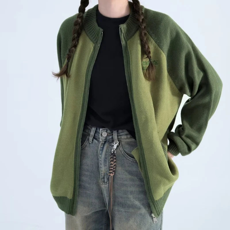 grunge fire sweater, streetwear drip, cozy knitwear for men, oversized grunge aesthetic winter top