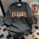 Trapwear Aesthetic piece – Summer Men And Women Hip Hop Trend Personalized Letter Print