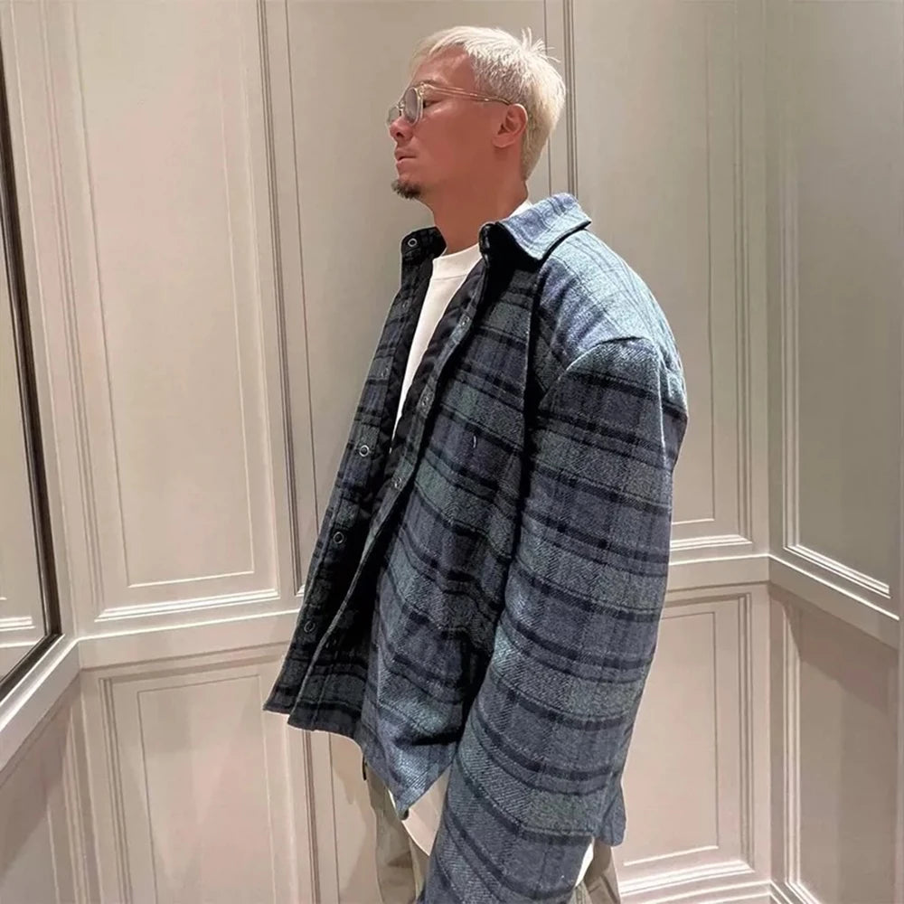 Oversized vintage quilted urban nan windbreaker