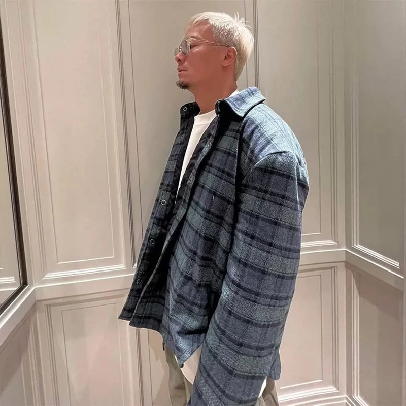 Oversized vintage quilted urban nan windbreaker