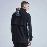 Hooded quilted nan windbreaker urban puffer