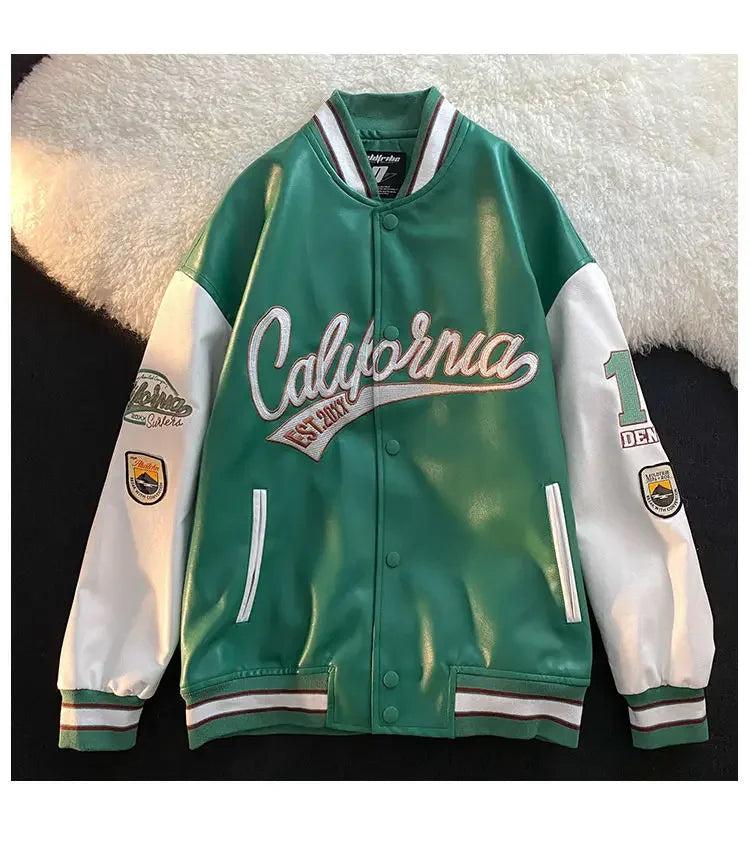 Bold Graphic Bomber Streetwear Photo-Ready Jacket