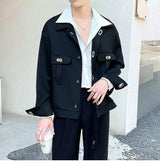 New Spring And Autumn Korean Style Trendy Jacket Three Piece Set For M