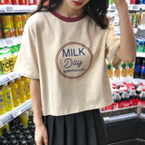 Y2k Tribal flame – Short Short Sleeved T Shirt For Female Students New Korean S