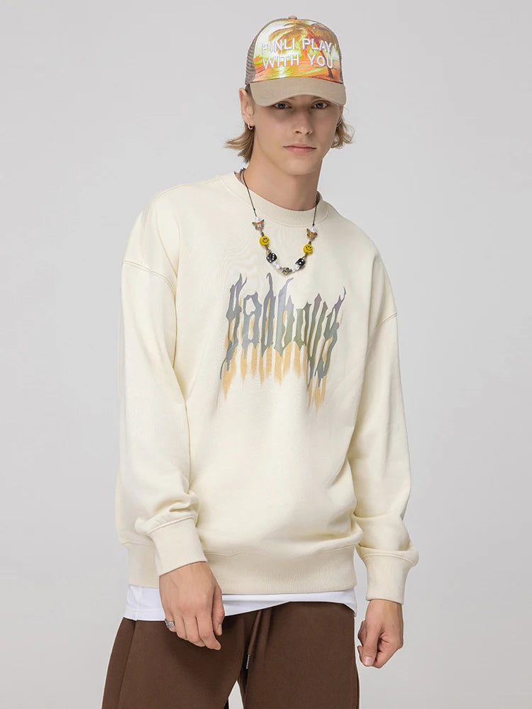 Y2K aesthetic drop featuring rainbowtouches hoodies mens high street wear vintage fashionable casual popular print black hip hop cotton men winter clothing