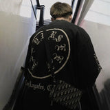 2023 Fashion Brand American Streetwear Retro Wash Plus Size Mens Loose