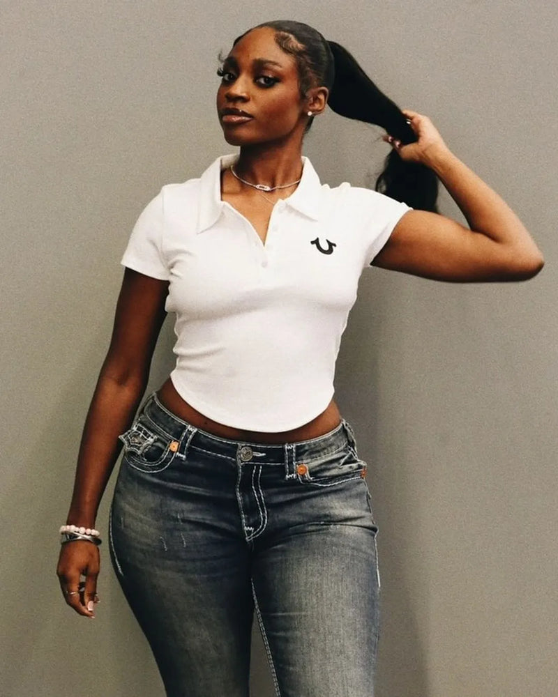 hip hop y2k pants true religion gothic fashion embroidered street leisure straight leg wide leg baggy jeans women clothing ripped baggy denim
