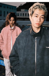 graphic winter jacket, 2025 streetwear trend, cool weather