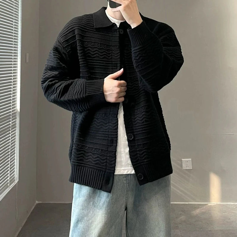 oversized flame knit top, unisex streetwear inspired by 2025 fashion trends, mens fashion layer for modern streetwear collect