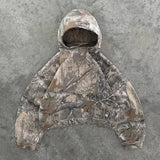 American Y2K New Fleece Padded Leopard Zipper Hoodie Women Street Fash