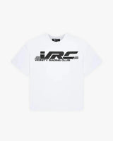 Trapwear Graphic tee – European And American New Racing Letter Printed Oversized Sh