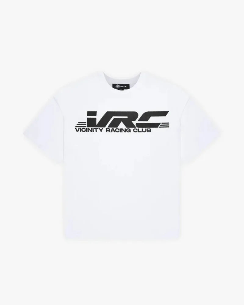 Trapwear Graphic tee – European And American New Racing Letter Printed Oversized Sh