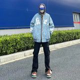 graphic winter jacket, 2025 streetwear trend, cool weather
