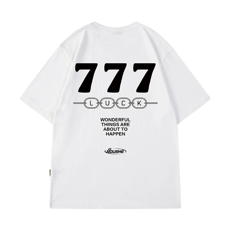 Skatercore Tribal flames – Summer Luck 7 Printed T Shirts For Men Y2K Streetwear