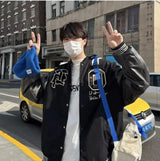 minimalist streetwear jacket, bold fashion piece, aesthetic