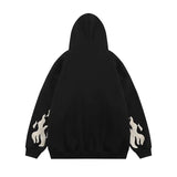 Gothic Embroidery Hoodies Women Retro Harajuku Hip Hop Jacket High Str