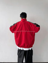 checkered streetwear jacket, daily essential, for men, fall streetwear outfit, oversized style, layered fashion, modern aesthetic