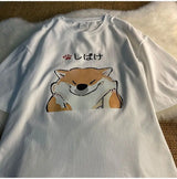Gothic Graphic tee – Japanese New Summer Pure Cotton Cartoon Printed Short Sleeve