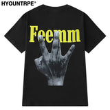 Gothic Aesthetic piece – Streetwear T Shirt Men Hip Hop Letters Printed T Shirt 2023