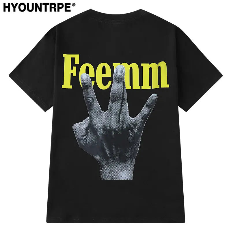 Gothic Aesthetic piece – Streetwear T Shirt Men Hip Hop Letters Printed T Shirt 2023
