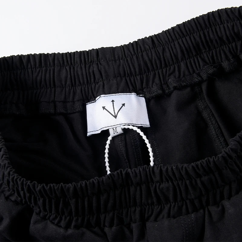 Whoisjacow High Quality 1:1 Men's Workwear hollowed out layered functional sports shorts
