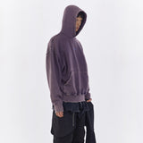Y2K Streetwear Front Pocket Letter Embroidery Hooded Hoodies For Men R