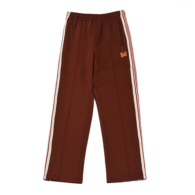 tie xiuhong high quality men woman pants chaopai versatile side edge weaving stripe embroidery loose joggers sweatpants urban active pants