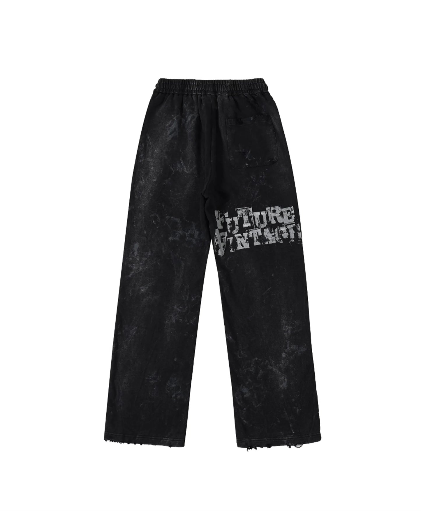 new arrival ssaint louis dirty old graffiti printed drawstring sanitary pants casual sport pants clean everyday pants