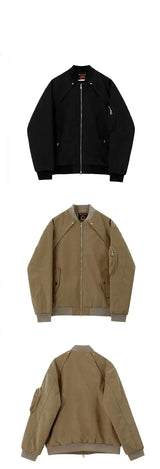 Winter Vintage Suede Jacket Cotton-padded Jacket Men's Korean-style Loose Cotton-padded Coat Winter Thickened Cotton-padded Coat
