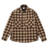 Mens Plaid Shirts New Fashion Single Breasted Hip Hop Loose Shirts Autumn Winter Casual Long Sleeve High Street Streetwear