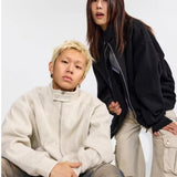 Autumn New Stand Collar Sports Jacket Mens Korean Couple College High