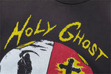 grunge graphic tee featuring vintage retro 24ss print high street old school distressed cotton tops t shirt for summer