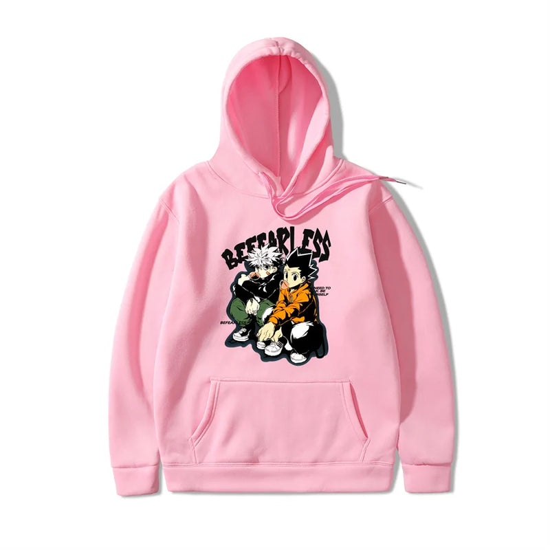 2022 Mens Streetwear Hoodie Hip Hop Sweatshirt Japanese Anime Cartoon