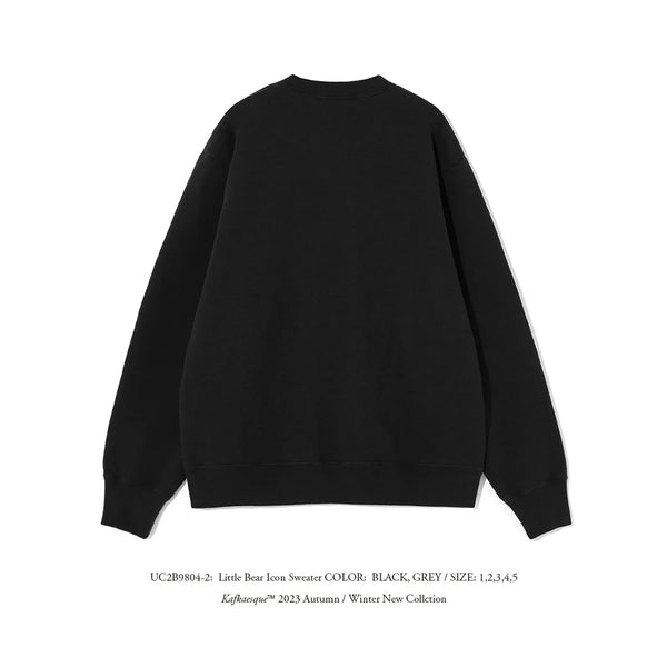 anime oversized shirt featuring new luxury 2023 undercover bears u letter pullover hoodies hoody hooded sweatshirts velvet cotton thick fleece us size 562