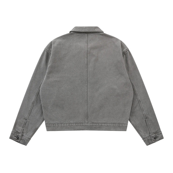 casual layering jacket featuring new 2023 gentleman men kanye west season 6 old washing denim heavy baseball coats jackets abstract digital coat warm 612 design – premium quality jacket for men