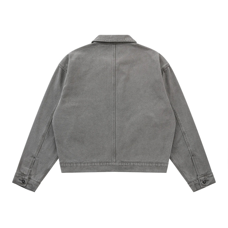 casual layering jacket featuring new 2023 gentleman men kanye west season 6 old washing denim heavy baseball coats jackets abstract digital coat warm 612 design – premium quality jacket for men