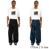 harajuku polar big boy baggy jeans y2k gothic pants graphic embroidery japanese streetwear jeans vintage mens wide trousers unique jeans style 240