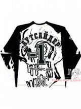 Vaporwave Vintage print – Casual Fashion Harajuku Y2K Hip Hop Sprots Long Sleeves T Sh