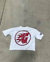Trapwear Vintage t-shirt – Men Round Neck Short Sleeve Anime Print T Shirt Harajuku Roc