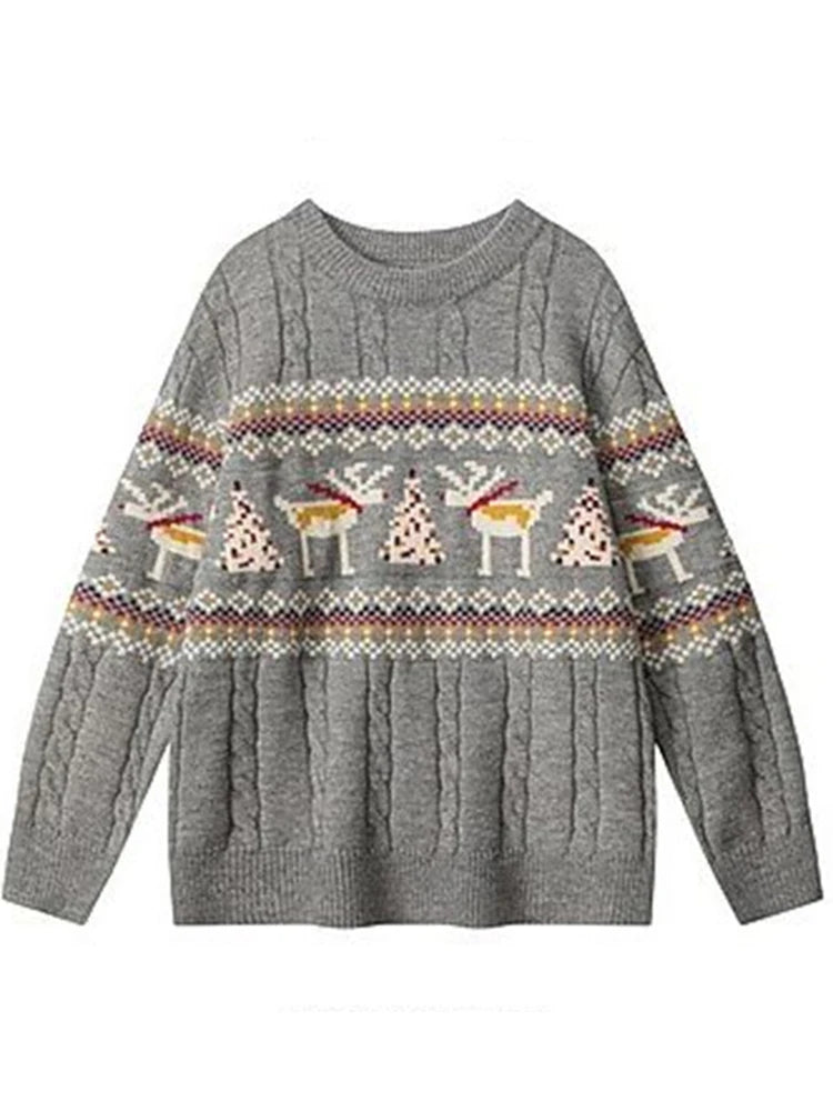 bold fire sweater, layered fit piece, aesthetic soft knit grunge sweater for cozy streetwear