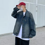 grunge street bomber, modern fit for men, oversized fit