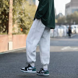 2023 autumn new light luxury fashion pants men all match loose casual sports pants all match boutique clothing simple style unique default style 3636