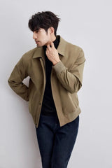 leather panel jacket, streetwear for men, men's streetwear fashion, oversized urban jacket, high quality cold-weather coat