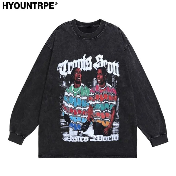Vaporwave Streetwear – Y2K T Shirt Harajuku Pritned Unisex Hip Hop Streetwear Tshir – Urban Streetwear for Men & Women