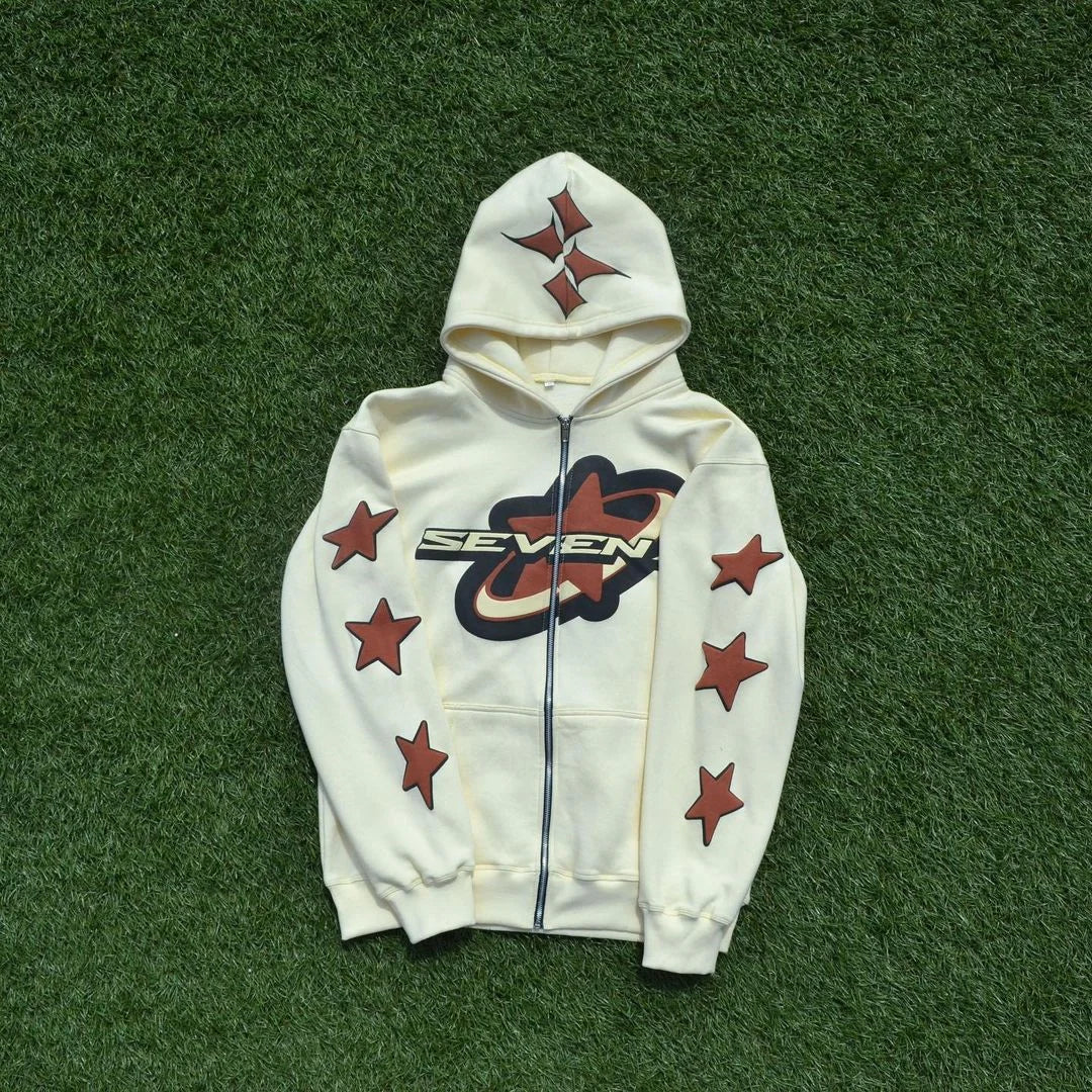Y2K Vintage Womens Clothes Hoodies Sweatshirt Printed Dark Long Sleeve