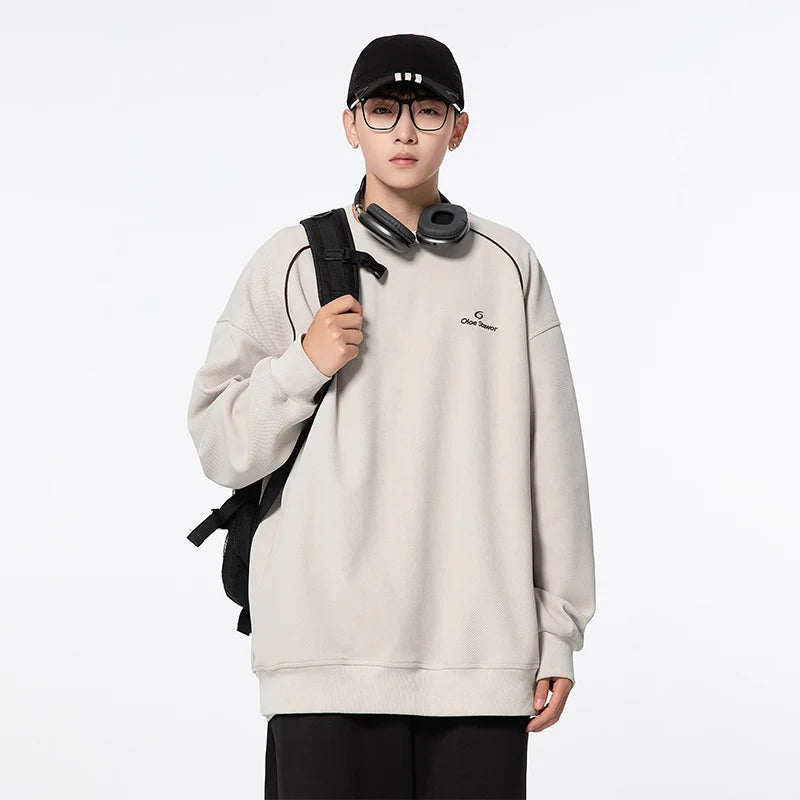 2025 Spring Autumn Sweatshirt Men Women Streetwear Fashion Loose Casua