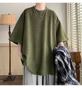 Gothic Broken heart – Summer Short Sleeved T Shirt Men Oversized Casual Round Neck