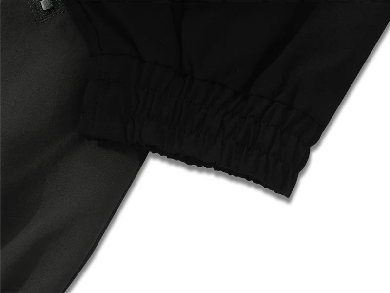 Quilted windbreaker nan graffiti streetwear urban